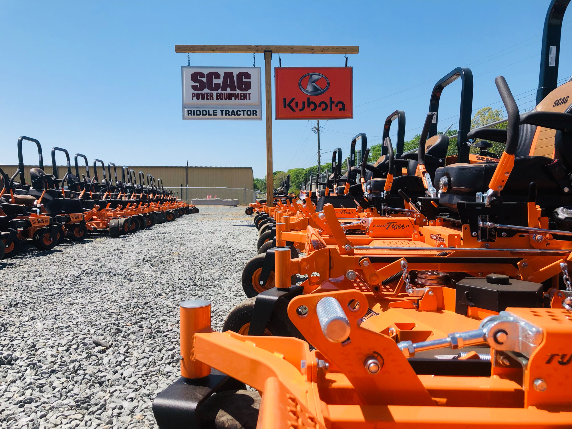 Riddle Tractor - Joy of Mowing 336-767-2001